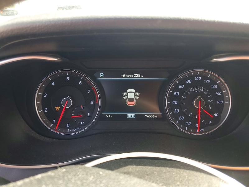 2019 Genesis G70 მანქანა იყიდება აუქციონზე, vin: KMTG34LE7KU037760, აუქციონის ნომერი: 59697166