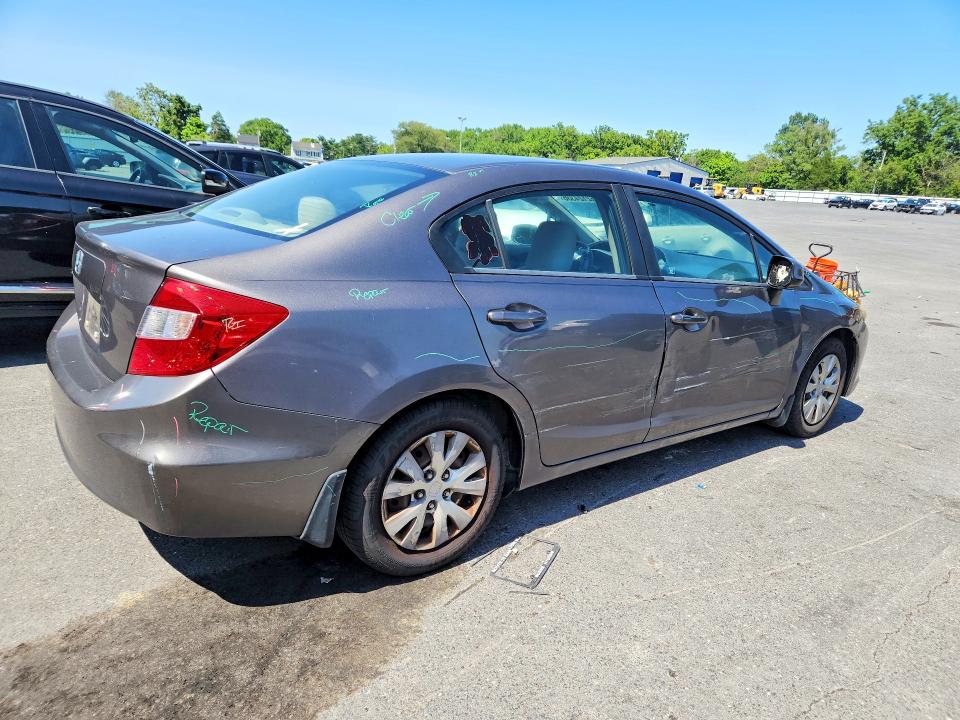 Продажа на аукционе авто 2012 Honda Civic, vin: 19XFB2F59CE336387, номер лота: 62124336