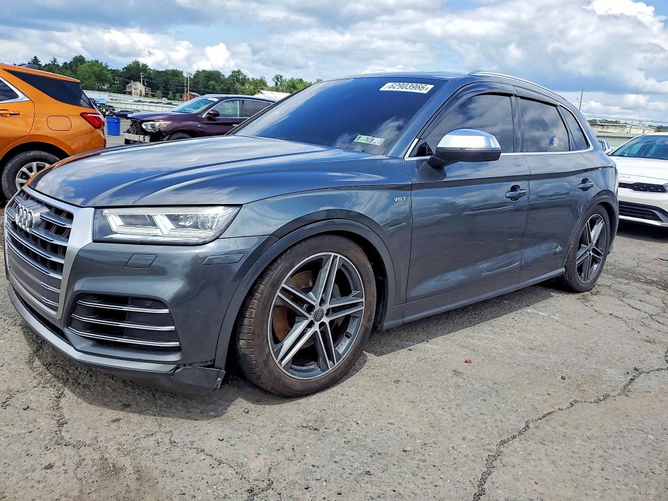 2018 Audi Sq5 მანქანა იყიდება აუქციონზე, vin: WA1A4AFY5J2147989, აუქციონის ნომერი: 62903966
