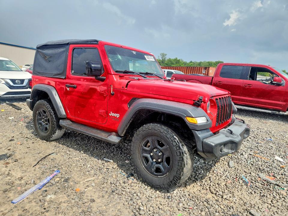 60051476 :رقم المزاد ، 1C4GJXAN2JW222293 vin ، 2018 Jeep Wrangler مزاد بيع