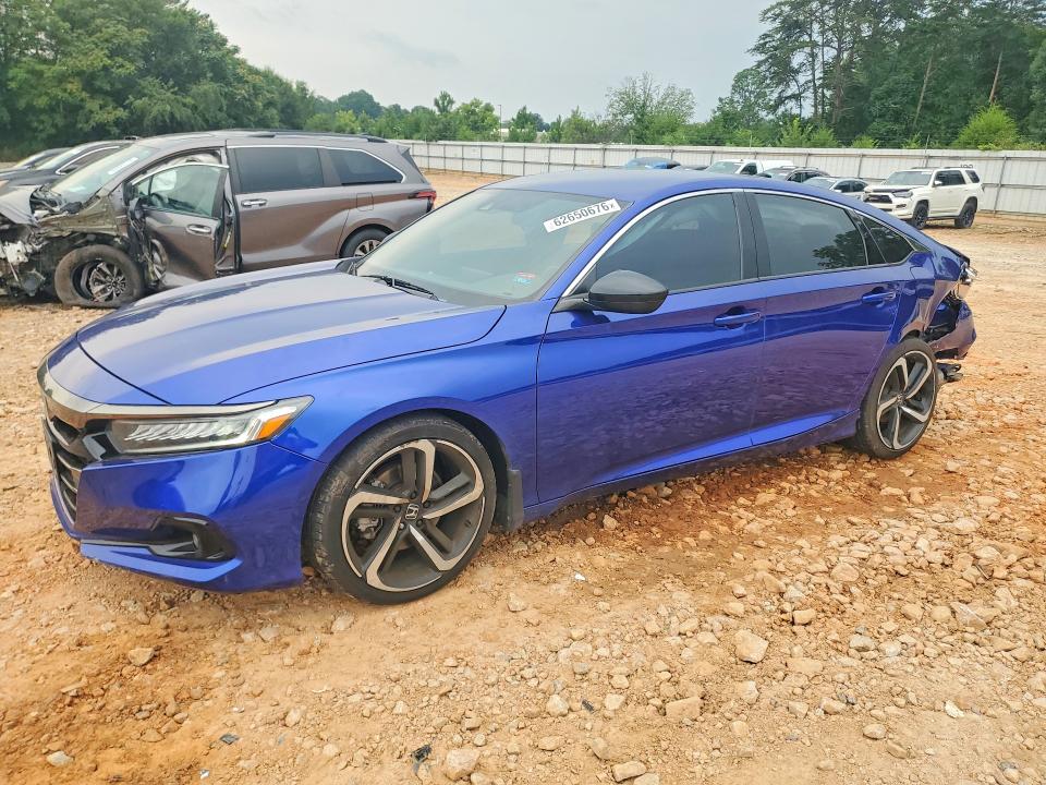 Продажа на аукционе авто 2021 Honda Accord, vin: 1HGCV1F3XMA124574, номер лота: 62650676