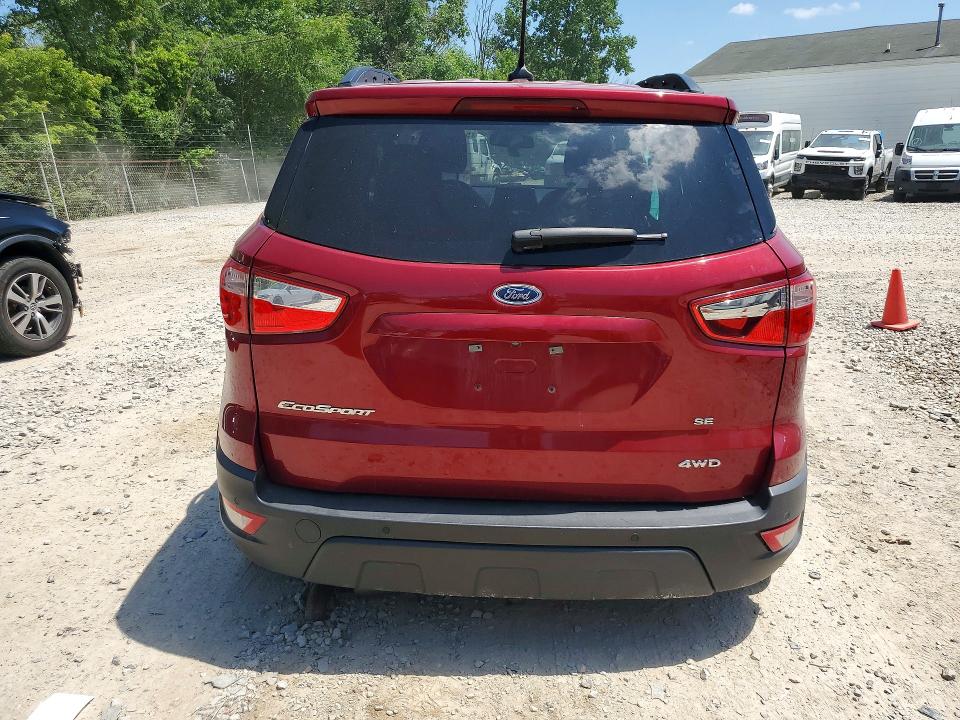 59337556 :رقم المزاد ، MAJ6S3GLXNC463667 vin ، 2022 Ford Ecosport مزاد بيع