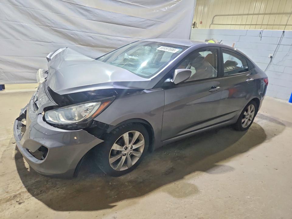 2013 Hyundai Accent მანქანა იყიდება აუქციონზე, vin: KMHCU4AEXDU468914, აუქციონის ნომერი: 60497696
