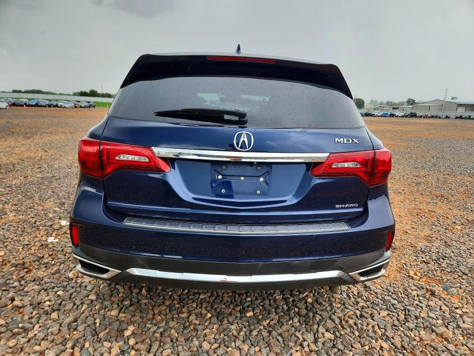59881006 :رقم المزاد ، 5FRYD4H54HB024229 vin ، 2017 Acura Mdx مزاد بيع