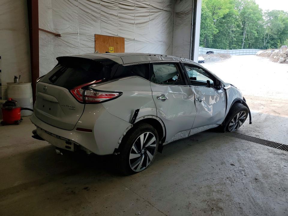 Продажа на аукционе авто 2015 Nissan Murano, vin: 5N1AZ2MH0FN264025, номер лота: 61101326