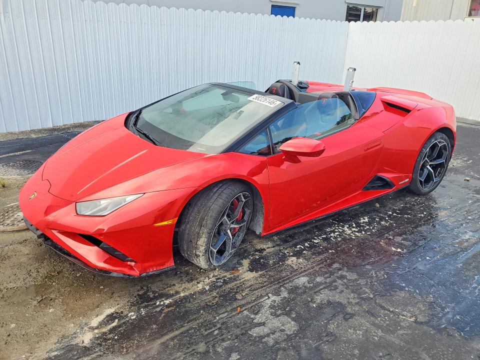 Aukcja sprzedaży 2022 Lamborghini Huracan, vin: ZHWUT5ZF0NLA19483, numer aukcji: 58326146