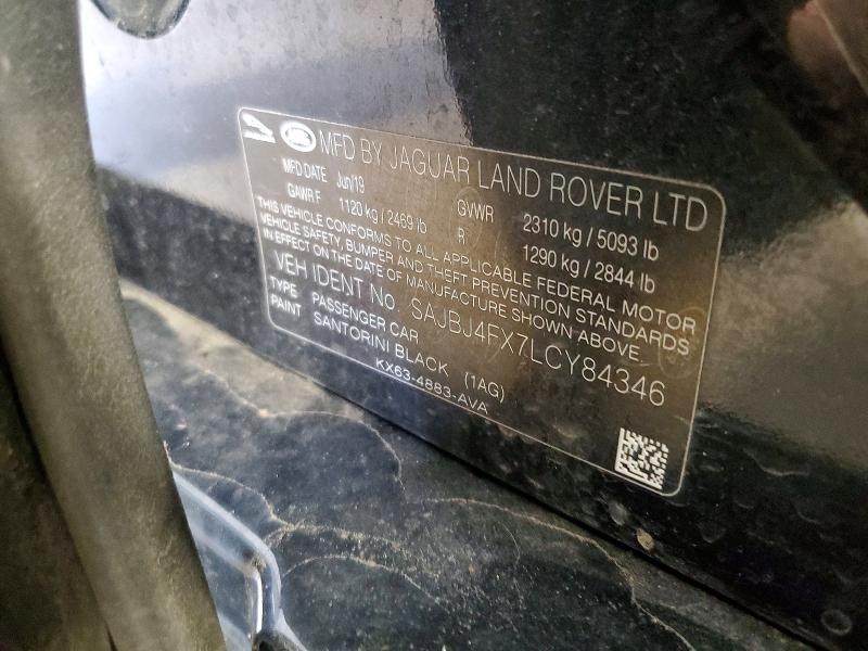 Продажа на аукционе авто 2020 Jaguar Xf, vin: SAJBJ4FX7LCY84346, номер лота: 59586906