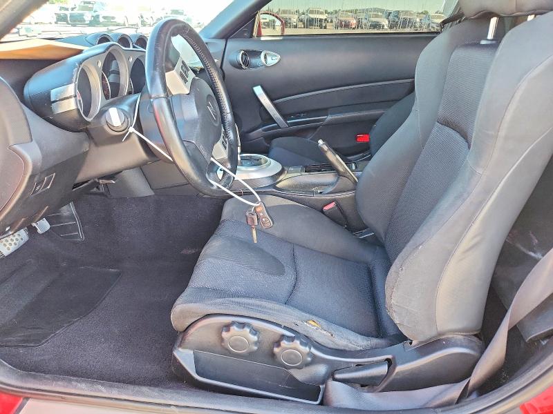 2006 Nissan 350z მანქანა იყიდება აუქციონზე, vin: JN1AZ34D26M302497, აუქციონის ნომერი: 59404756