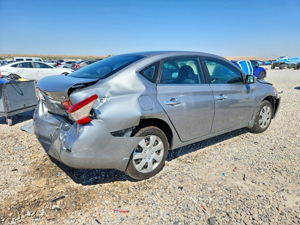 63417826 :رقم المزاد ، 3N1AB7AP6EY282745 vin ، 2014 Nissan Sentra مزاد بيع