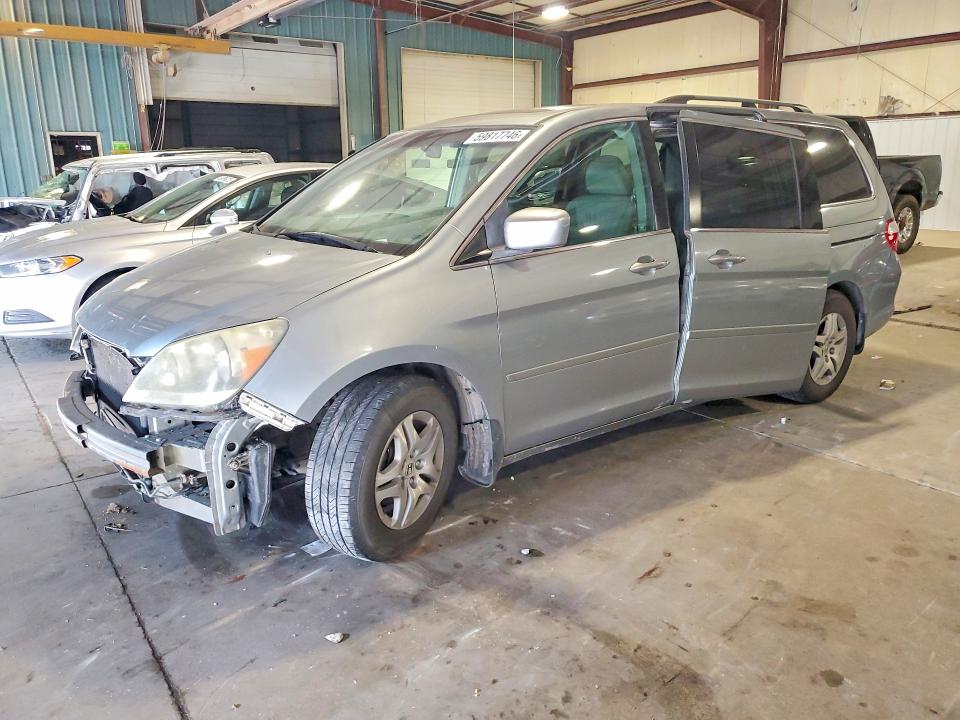 59817746 :رقم المزاد ، 5FNRL38606B020705 vin ، 2006 Honda Odyssey مزاد بيع