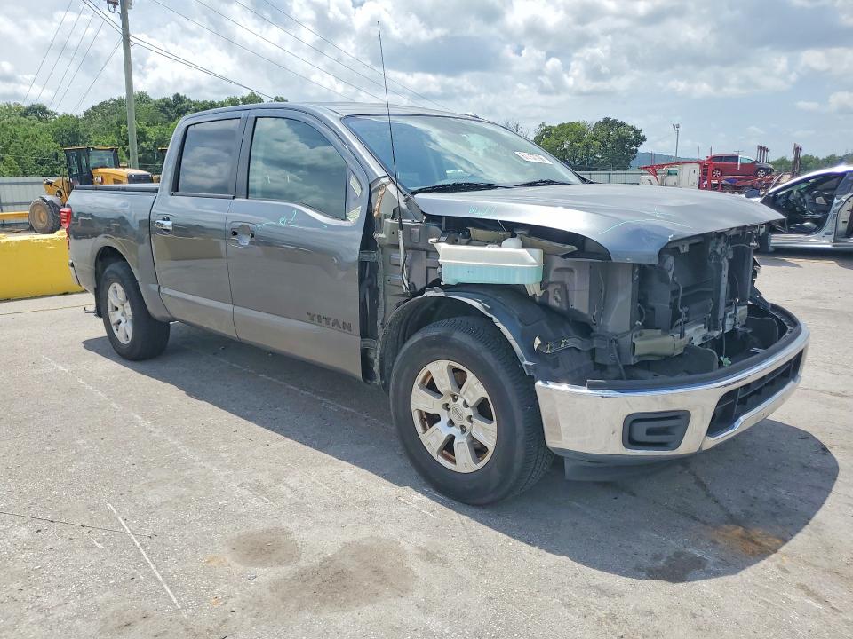 61757706 :رقم المزاد ، 1N6AA1EK3HN529519 vin ، 2017 Nissan Titan مزاد بيع
