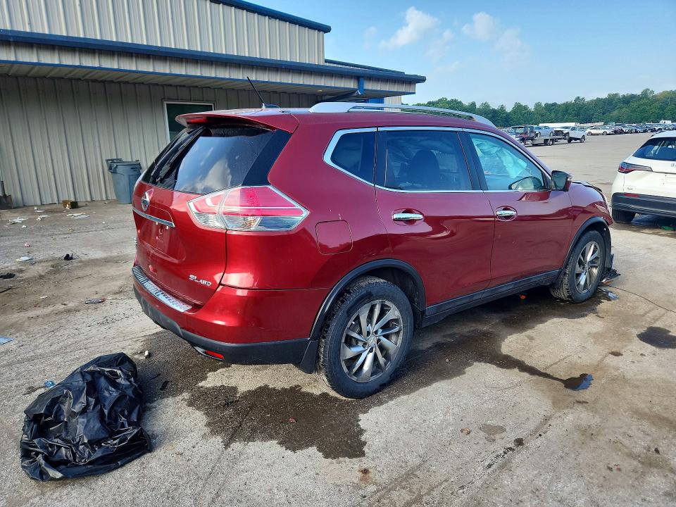 2015 Nissan Rogue მანქანა იყიდება აუქციონზე, vin: 5N1AT2MV4FC795196, აუქციონის ნომერი: 59114486