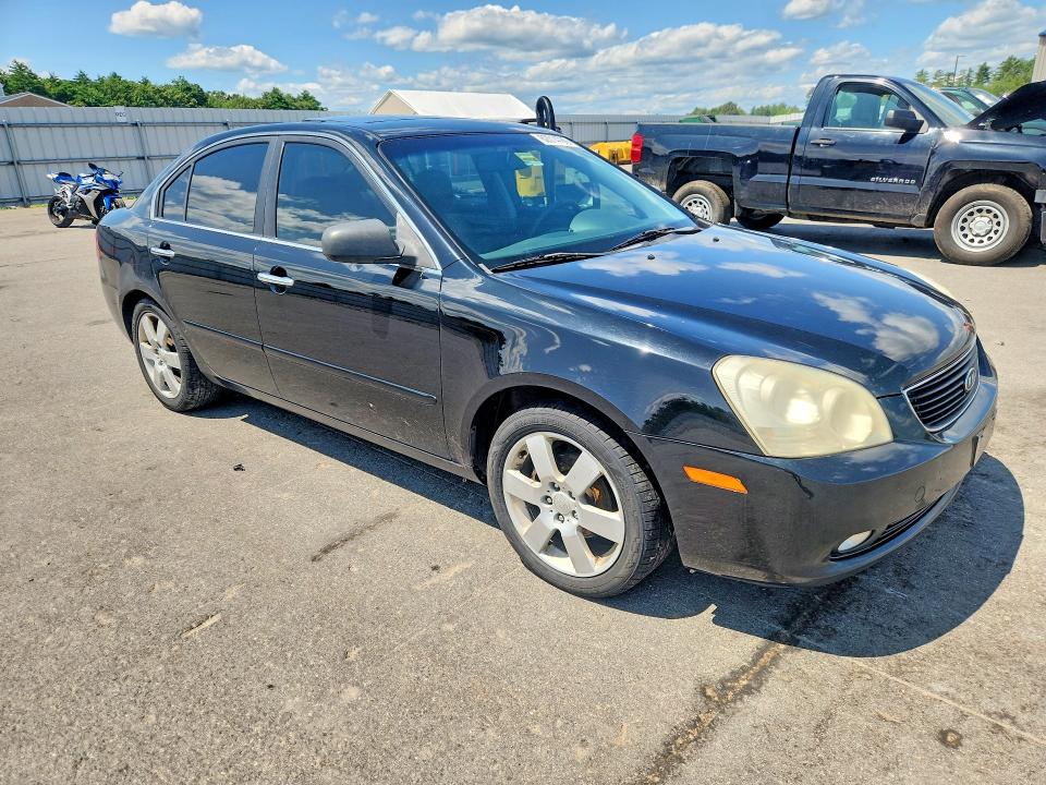 2007 Kia Optima მანქანა იყიდება აუქციონზე, vin: KNAGE123075101904, აუქციონის ნომერი: 62014786