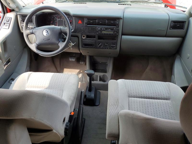 62345476 :رقم المزاد ، WV2NB47052H024281 vin ، 2002 Volkswagen Eurovan مزاد بيع