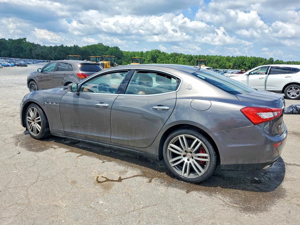 2016 Maserati Ghibli მანქანა იყიდება აუქციონზე, vin: ZAM57RTA1G1175027, აუქციონის ნომერი: 60557266