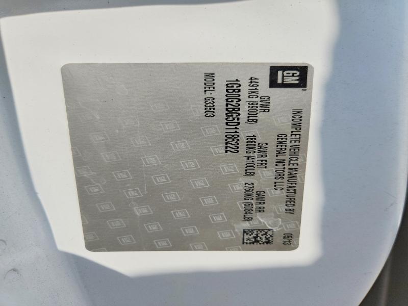 2013 Chevrolet Exp G3500 მანქანა იყიდება აუქციონზე, vin: 1GB0G2BG5D1186222, აუქციონის ნომერი: 61747706