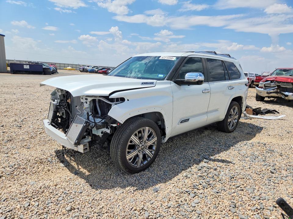 2025 Toyota Sequoia მანქანა იყიდება აუქციონზე, vin: 7SVAAABAXSX070148, აუქციონის ნომერი: 62316866