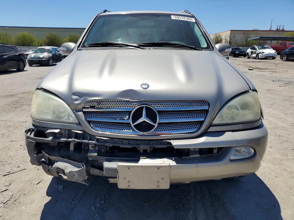 2005 Mercedes-benz Ml მანქანა იყიდება აუქციონზე, vin: 4JGAB57E95A542692, აუქციონის ნომერი: 59232366