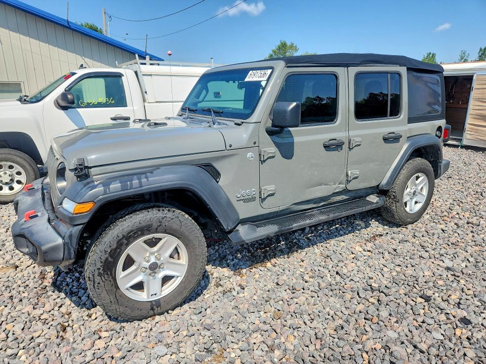 61917536 :رقم المزاد ، 1C4HJXDG2JW298954 vin ، 2018 Jeep Wrangler Unlimited مزاد بيع