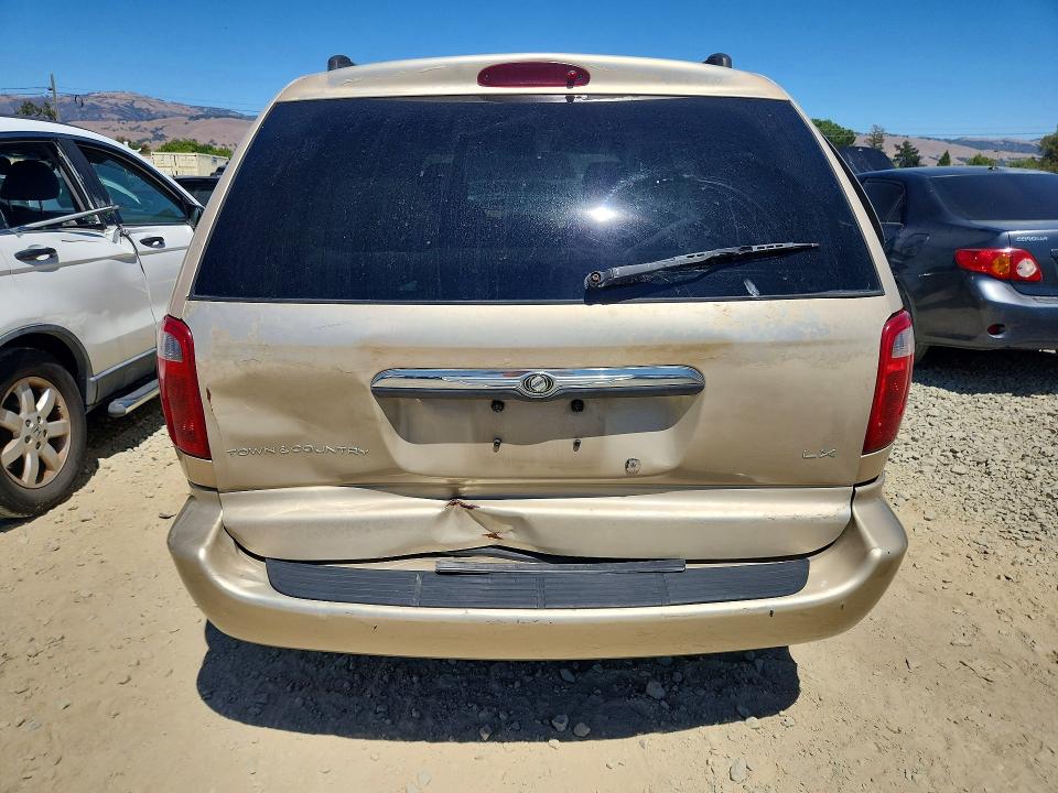 62968876 :رقم المزاد ، 2C4GP44301R253039 vin ، 2001 Chrysler Town & Country مزاد بيع