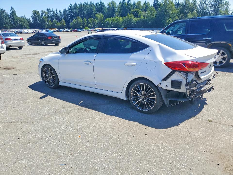 Продажа на аукционе авто 2018 Hyundai Elantra, vin: KMHD04LB4JU518608, номер лота: 59262936