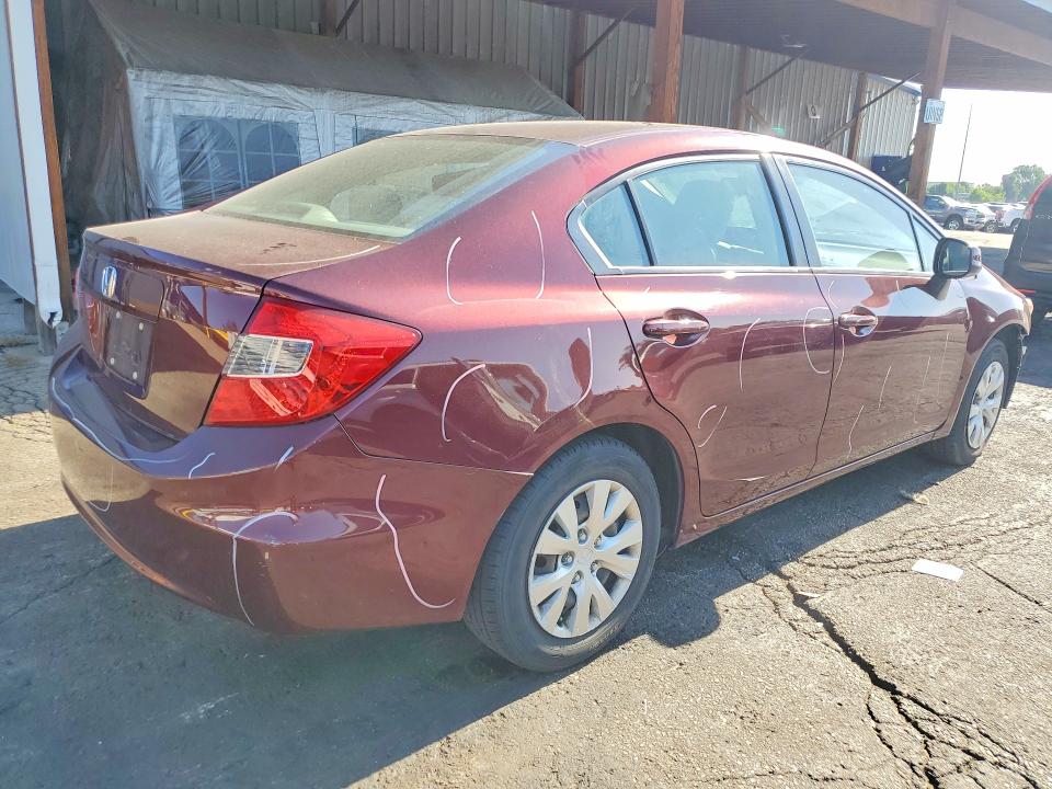 Aukcja sprzedaży 2012 Honda Civic, vin: 19XFB2F54CE098125, numer aukcji: 60703346