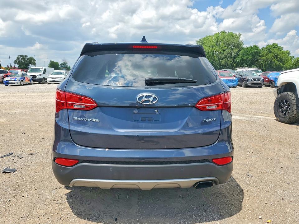 2014 Hyundai Santa Fe Sport მანქანა იყიდება აუქციონზე, vin: 5XYZU3LB1EG148105, აუქციონის ნომერი: 59877756