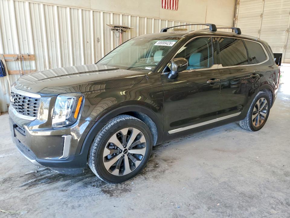 58999426 :رقم المزاد ، 5XYP34HC1NG210975 vin ، 2022 Kia Telluride مزاد بيع