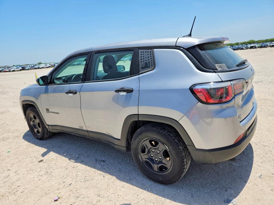 61874046 :رقم المزاد ، 3C4NJCAB0LT147656 vin ، 2020 Jeep Compass مزاد بيع