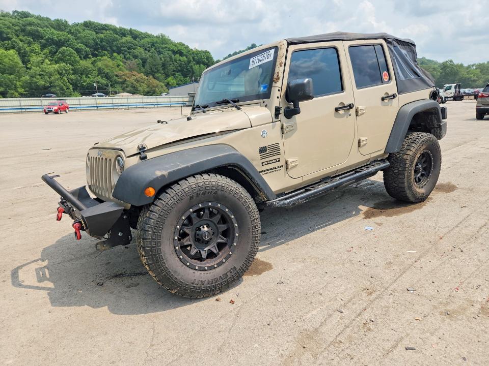Aukcja sprzedaży 2016 Jeep Wrangler Unlimited, vin: 1C4BJWDG9GL211500, numer aukcji: 62705676