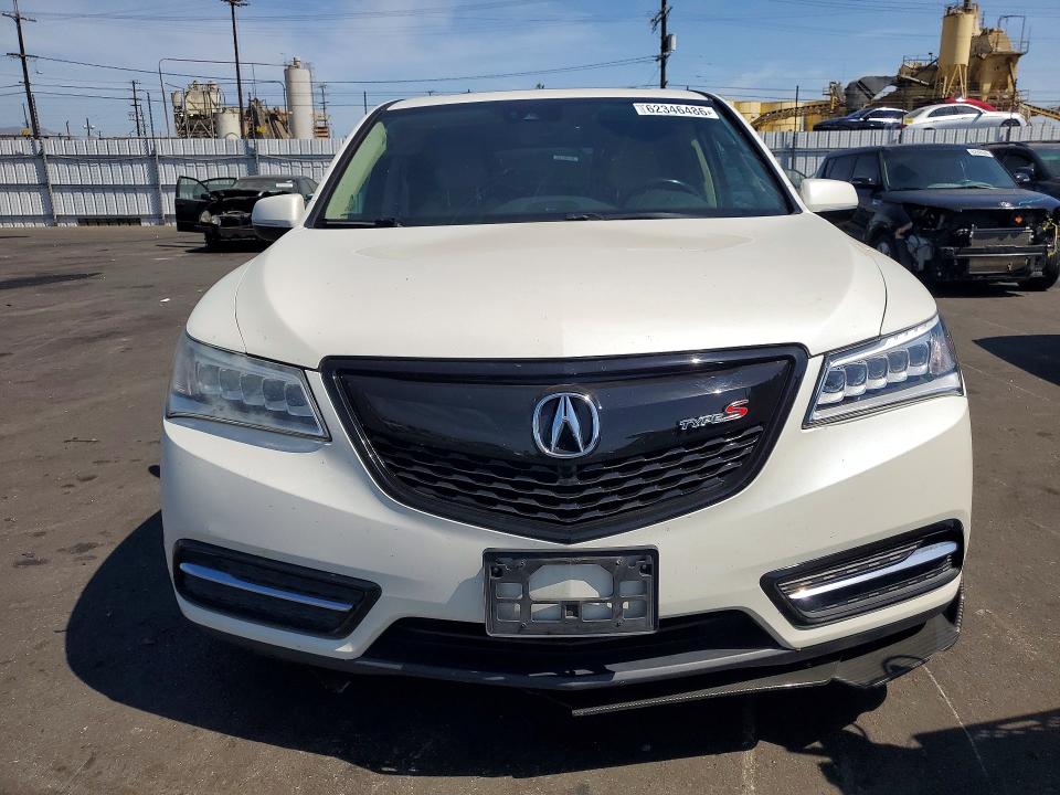 2016 Acura Mdx მანქანა იყიდება აუქციონზე, vin: 5FRYD4H44GB061304, აუქციონის ნომერი: 62346486