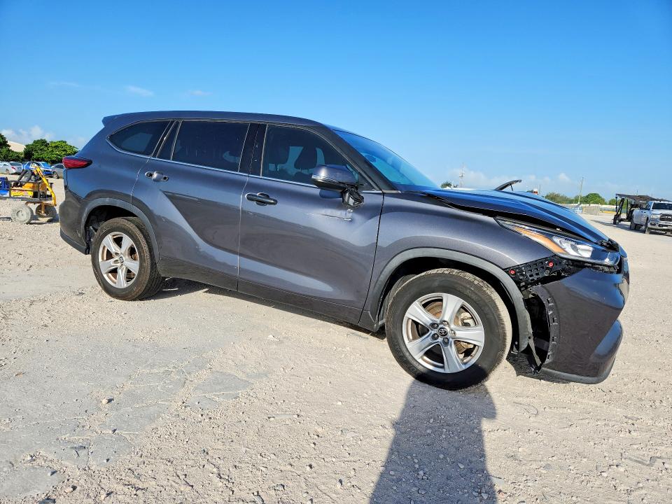 Aukcja sprzedaży 2020 Toyota Highlander, vin: 5TDCZRAH7LS509855, numer aukcji: 61771116