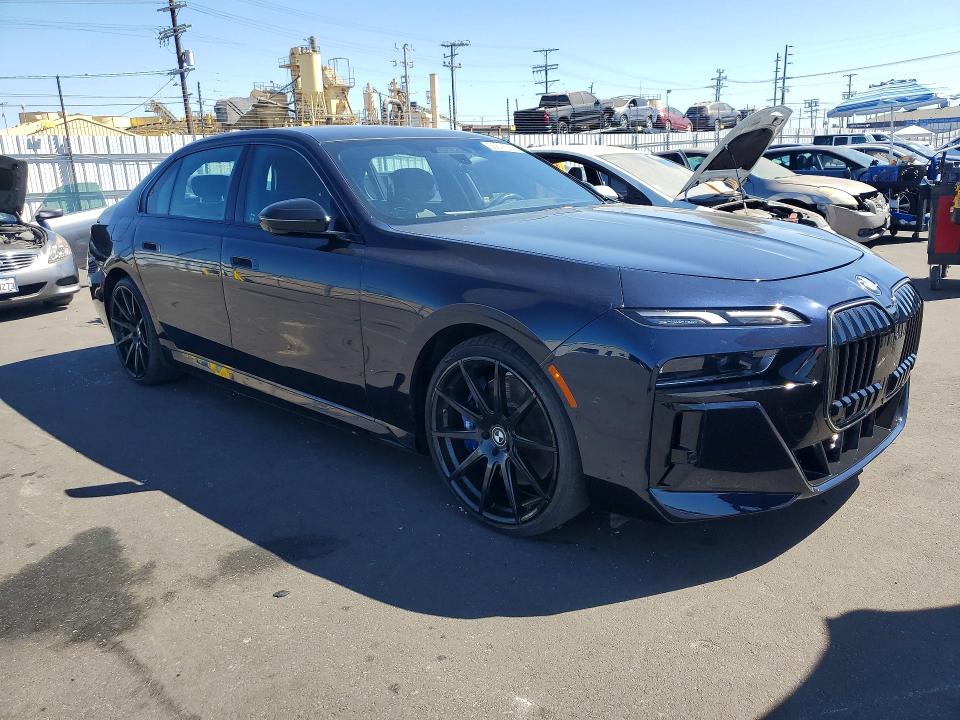 2024 Bmw 740 მანქანა იყიდება აუქციონზე, vin: WBA23EH01RCR25672, აუქციონის ნომერი: 60511356