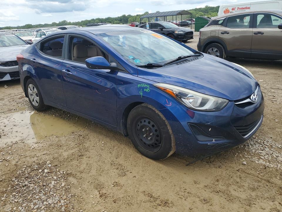 Продаж на аукціоні авто 2016 Hyundai Elantra, vin: 5NPDH4AE1GH782320, номер лоту: 60390386