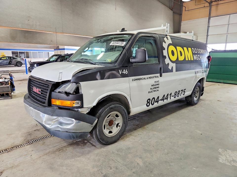60594126 :رقم المزاد ، 1GTW7AFP7P1139062 vin ، 2023 Gmc Savana مزاد بيع