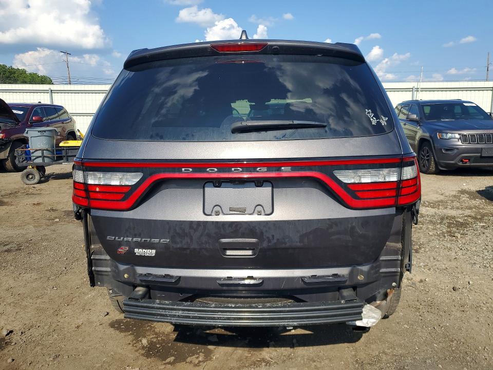 63600546 :رقم المزاد ، 1C4RDJAG6JC483281 vin ، 2018 Dodge Durango مزاد بيع