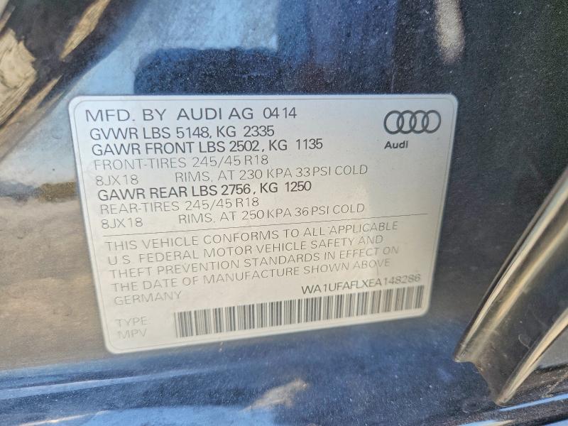 Продажа на аукционе авто 2014 Audi A4 Allroad, vin: WA1UFAFLXEA148286, номер лота: 61904016