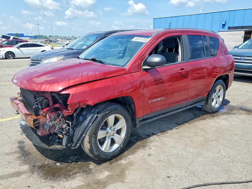 59331346 :رقم المزاد ، 1C4NJCEB4CD580185 vin ، 2012 Jeep Compass مزاد بيع