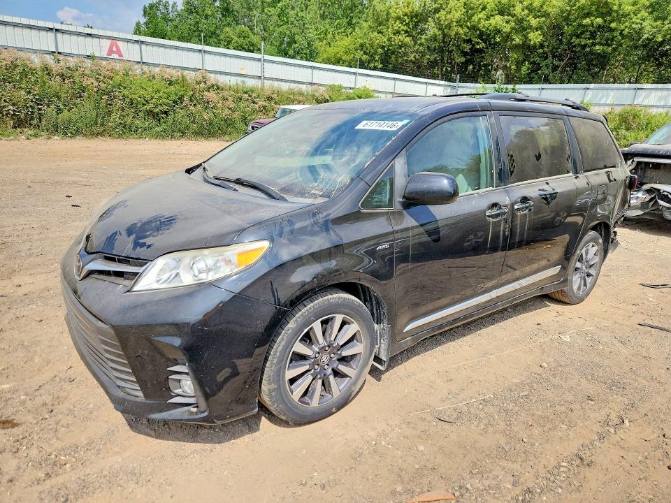 Aukcja sprzedaży 2018 Toyota Sienna, vin: 5TDDZ3DC4JS189702, numer aukcji: 61714146