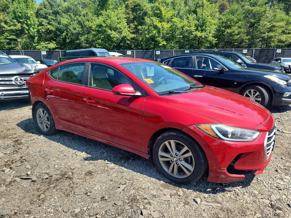 Aukcja sprzedaży 2017 Hyundai Elantra, vin: KMHD84LFXHU428580, numer aukcji: 62130866
