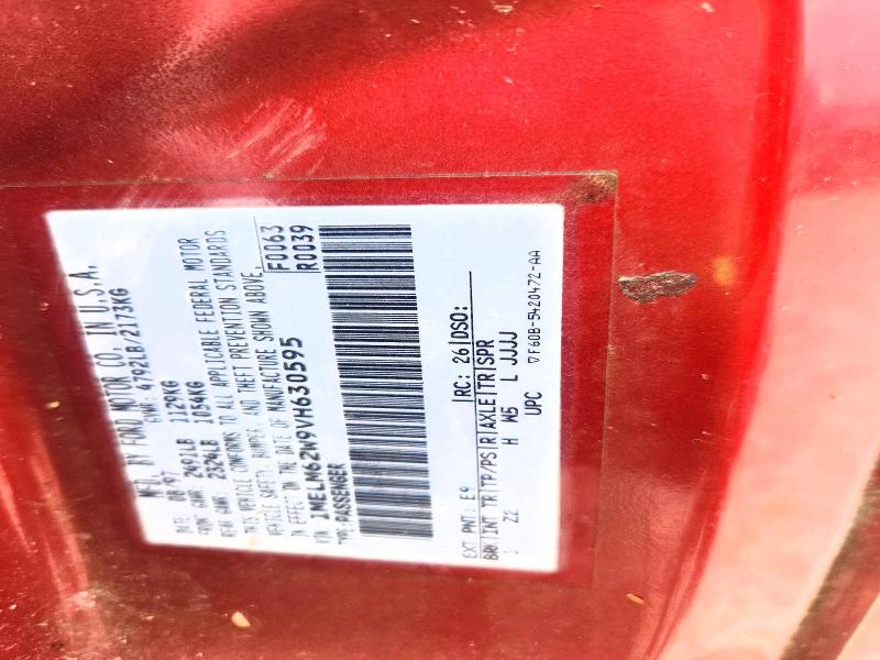 1997 Mercury Cougar მანქანა იყიდება აუქციონზე, vin: 1MELM62W9VH630595, აუქციონის ნომერი: 59816126