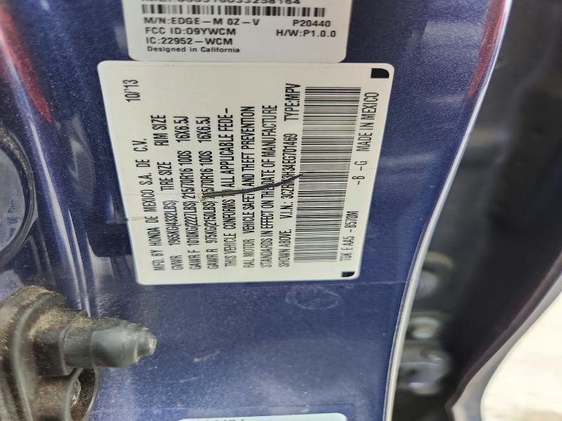 Aukcja sprzedaży 2014 Honda Cr-v, vin: 3CZRM3H34EG701469, numer aukcji: 60927286