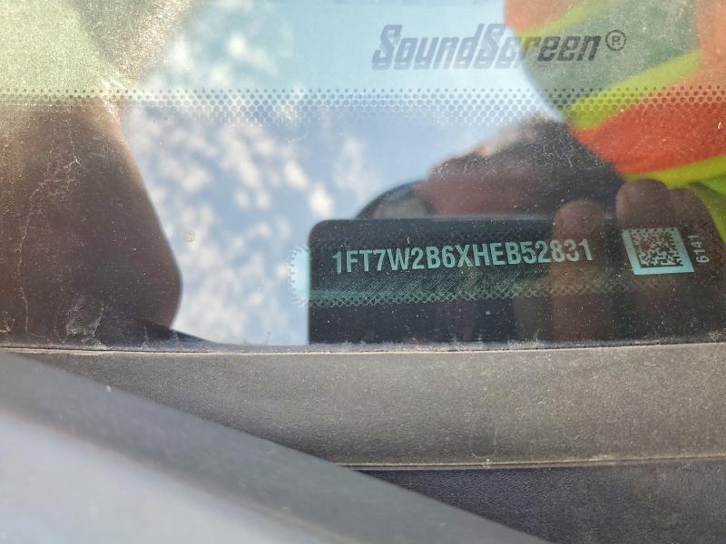 61319776 :رقم المزاد ، 1FT7W2B6XHEB52831 vin ، 2017 Ford F250 مزاد بيع