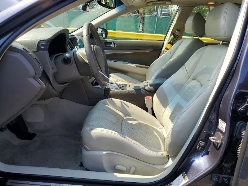 2012 Infiniti G25 Sedan მანქანა იყიდება აუქციონზე, vin: JN1DV6AR3CM730293, აუქციონის ნომერი: 59882316