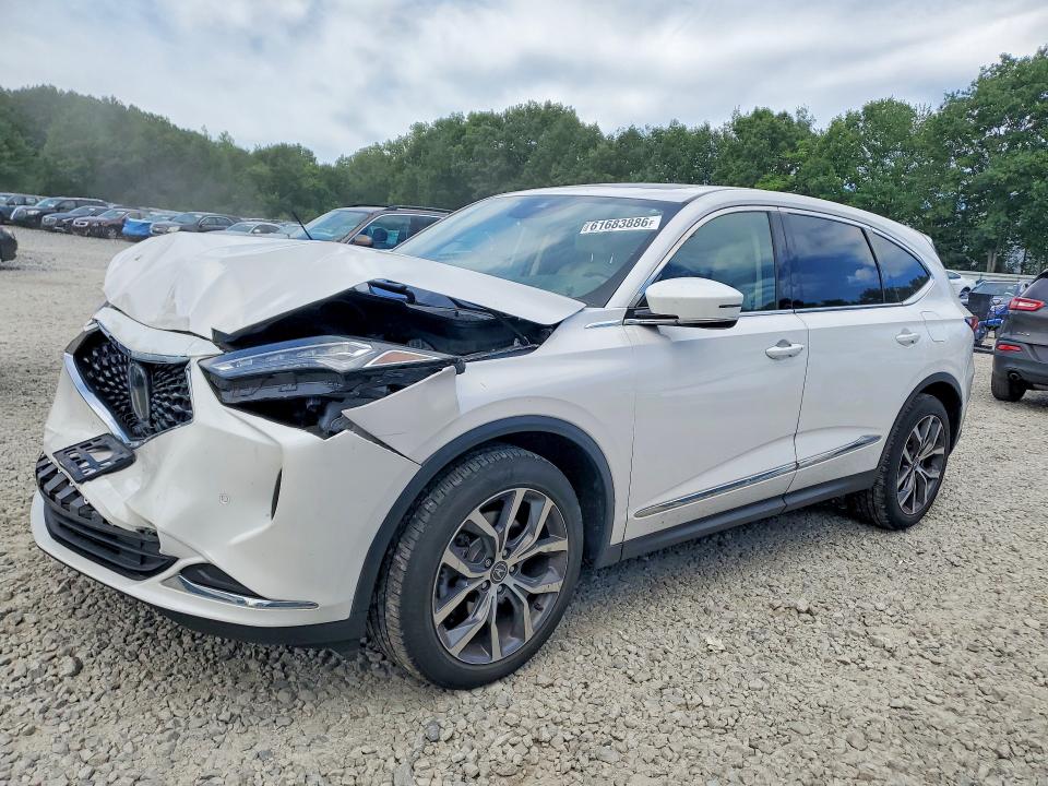 61683886 :رقم المزاد ، 5J8YE1H44RL009458 vin ، 2024 Acura Mdx مزاد بيع