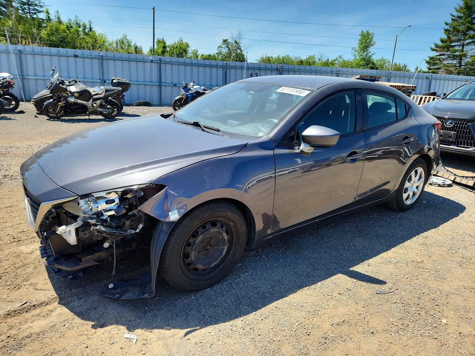 60117956 :رقم المزاد ، 3MZBM1U74FM216382 vin ، 2015 Mazda 3 مزاد بيع
