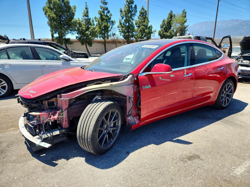 60029266 :رقم المزاد ، 5YJ3E1EB6LF635809 vin ، 2020 Tesla Model 3 مزاد بيع
