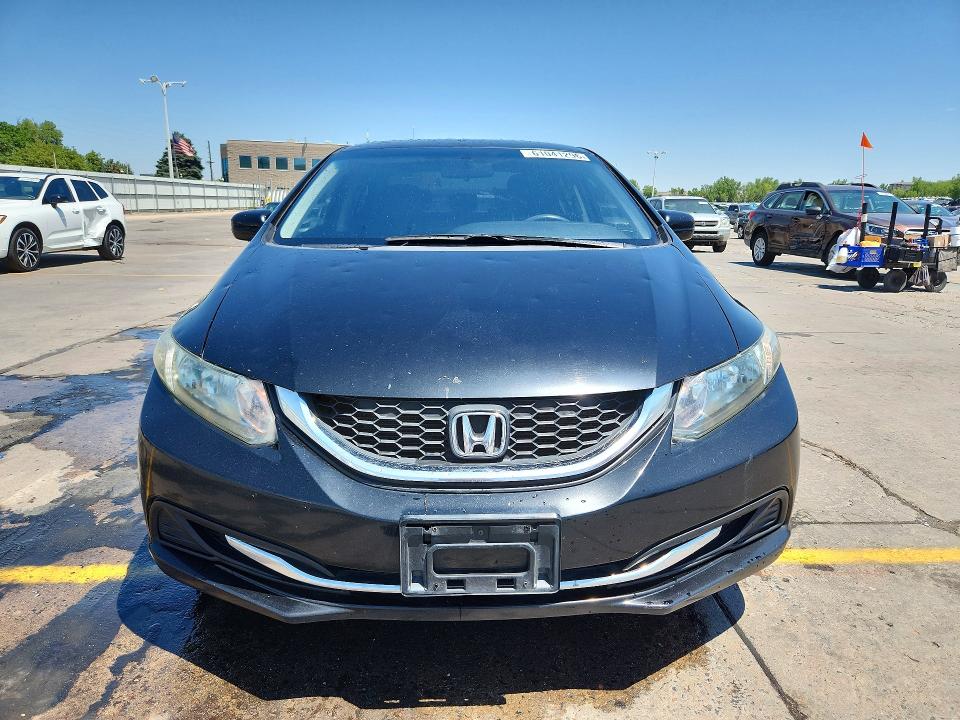 61041296 :رقم المزاد ، 2HGFB2F57EH502334 vin ، 2014 Honda Civic مزاد بيع