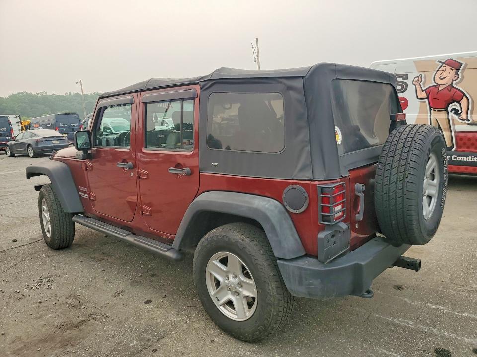 2010 Jeep Wrangler Unlimited მანქანა იყიდება აუქციონზე, vin: 1J4BA3H16AL176307, აუქციონის ნომერი: 61392626