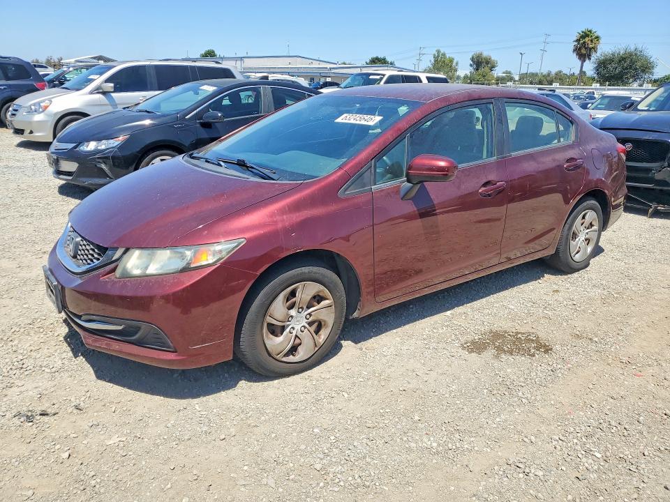 2014 Honda Civic მანქანა იყიდება აუქციონზე, vin: 19XFB2F59EE244795, აუქციონის ნომერი: 63245646